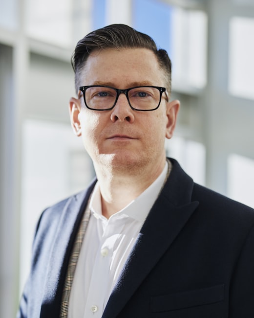 Portrait of Bilal Rahman, Co-founder and CEO of MercantaX.