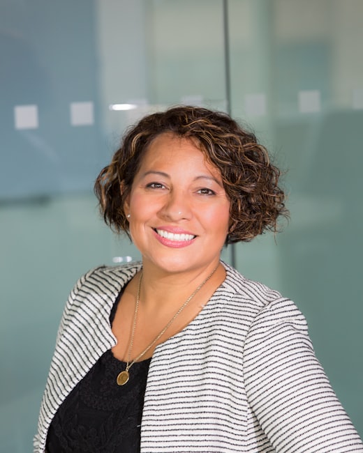 Portrait of Nadia Cortez, Director of Marketplace Operations.